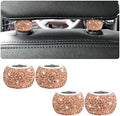 XINLIYA 4 Pack Car Headrest Collars, Bling Car Head Rest Collars Rings Decor by XINLIYA