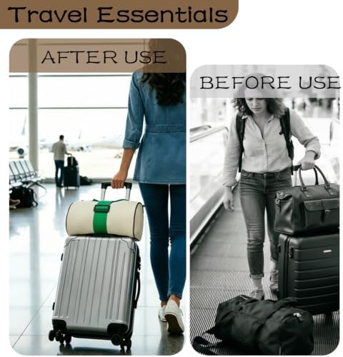 2Pack Adjustable Luggage Straps - Image 3