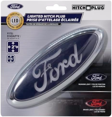 Plasticolor 002317R01 Ford Lighted Hitch Cover - Image 3