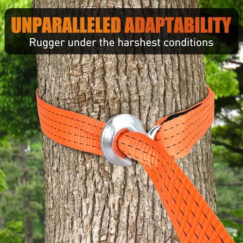Nilight Tow Strap with Safety Hooks 2”x20’10, 000LBS Breaking Strength - Image 7