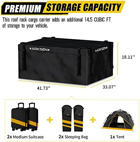ARKSEN Roof Top Luggage Storage Bag - Image 6