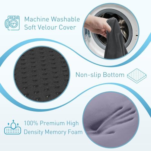 BlissTrends Thick Seat Cushion for Office Chair & Car Seat - Image 5