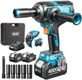 Seesii Upgraded Cordless Impact Wrench 885Ft-lbs: 1/2" Impact Gun by SEESII