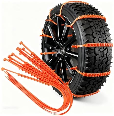 10 PCS Adjustable Anti-Slip Tire Zip Ties by Unknown