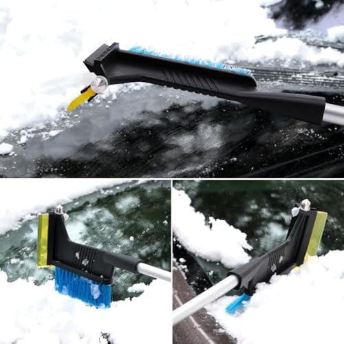 4-in-1 Extendable Aluminum Snow Brush - Image 2