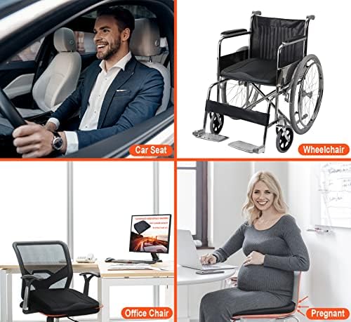 Lofty Aim Car Seat Cushion, Memory Foam Car Seat Cushions - Image 6