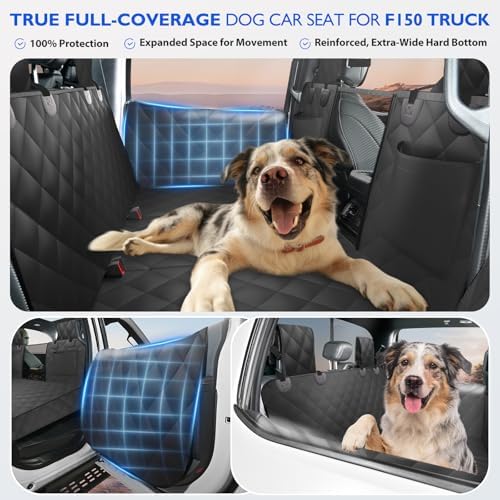 Btefd Truck Hard Bottom Dog Back Seat Extender Cover - Image 3
