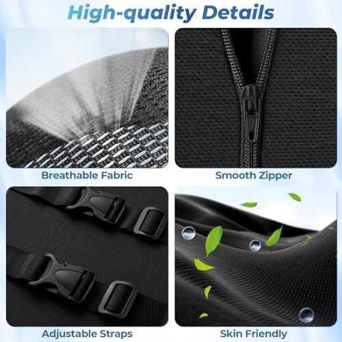 Lumbar Support Pillow, Ergonomic Back Cushion - Image 4