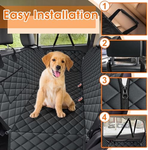 NECKORY Waterproof Dog Car Seat Cover - Image 5