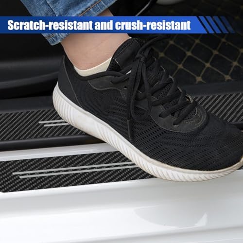 4PCS Car Door Sill Protector, Anti-Scratch Door Edge Guard - Image 4