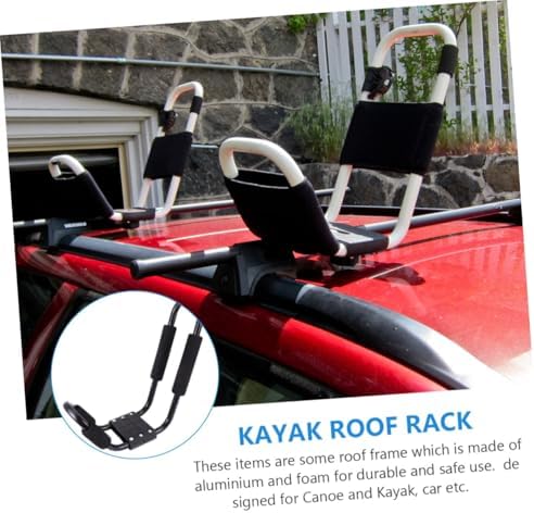 2Pcs Detachable Car Roof Rack Aluminum Foam Mount - Image 4