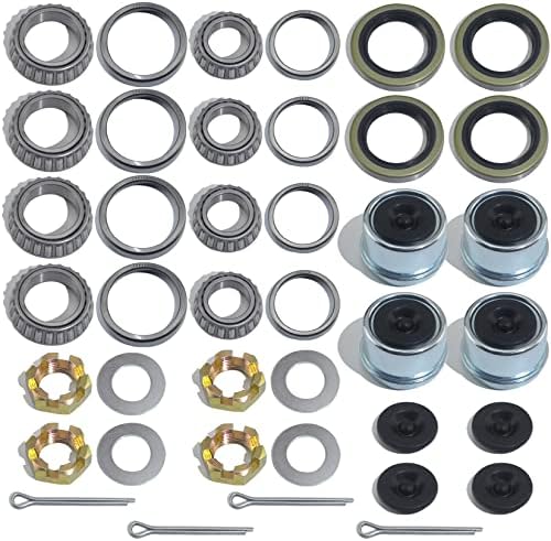 4Sets L68149 L44649 Trailer Hub Bearings Kit by GREPSPUD