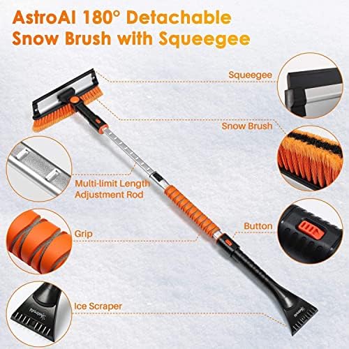 27'' Classic and 47.2'' Upgraded Ice Scraper - Image 7