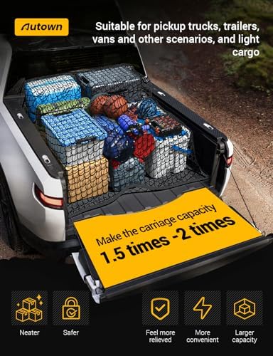 AUTOWN Cargo Net for Pickup Truck Bed - Image 2