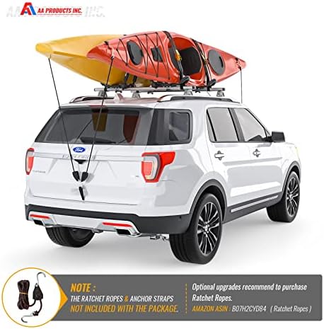 2 Pair J-Bar Rack Roof Top Mount - Image 6