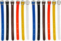 12PCS Pu Leather Luggage Tag Straps by GUQIANLU