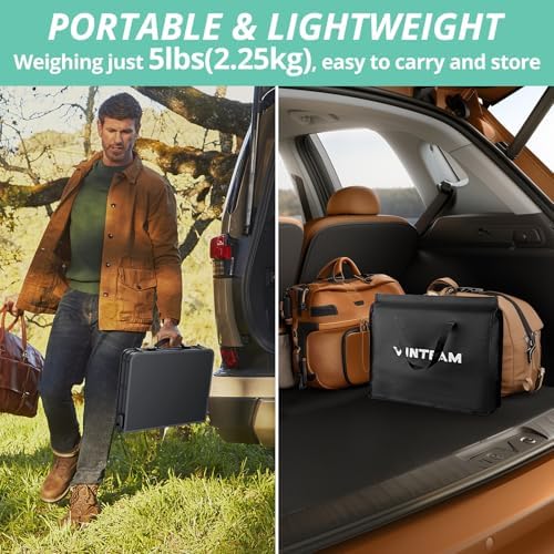 VINTEAM Camping Folding Table - Image 3