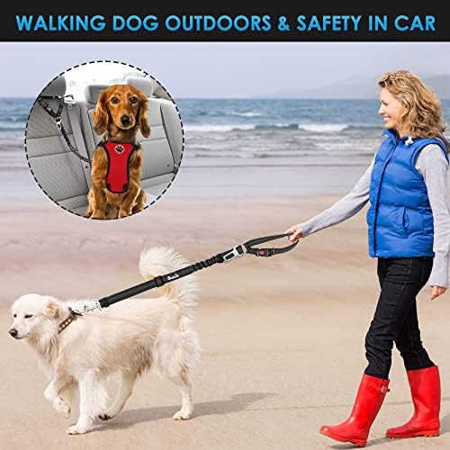 Lukovee Dog Car Seat Belt, 2 Pack, Headrest Restraint - Image 6