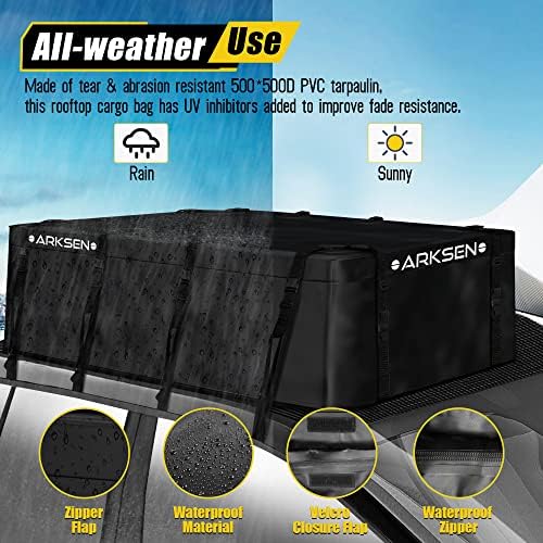 ARKSEN Roof Top Luggage Storage Bag - Image 2