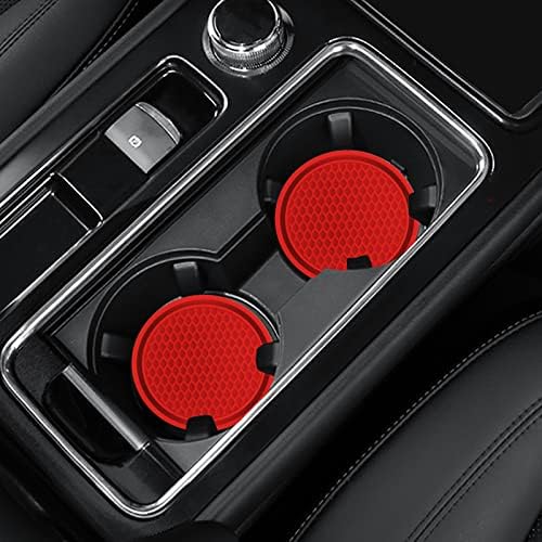 4 Pack Car Coasters, 2.75inch Universal Non-Slip Car Cup Holder Coaster by Joyberg