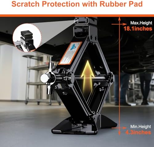 SPECILITE 3T Scissor Jack Car Tire Changing Emergency Kit - Image 3