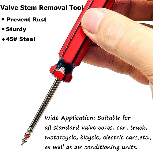 104Pcs Valve Core Removal Tool Set, Premium TPMS Safe, Nickel Plated Schrader - Image 6