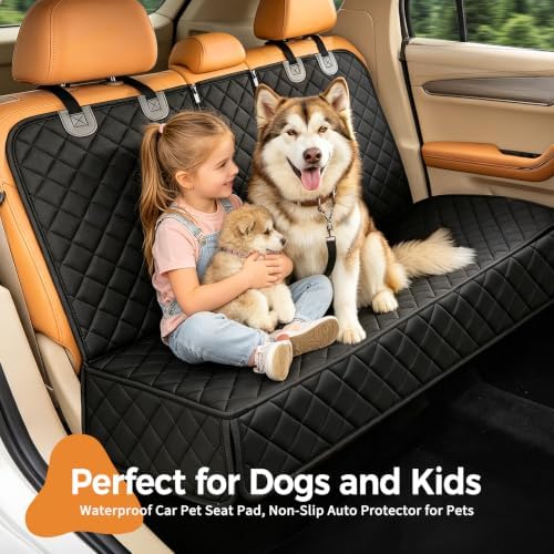 Yuntec Pet Car Seat Cover Back Seat Cover - Image 6