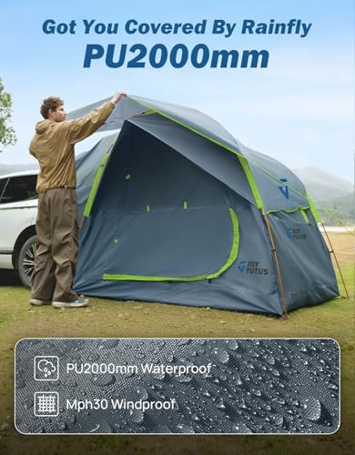 JOYTUTUS SUV Tent for Camping - Image 4