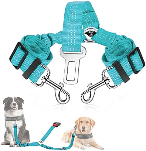 SlowTon Double Dog Seat Belt for Car by SlowTon