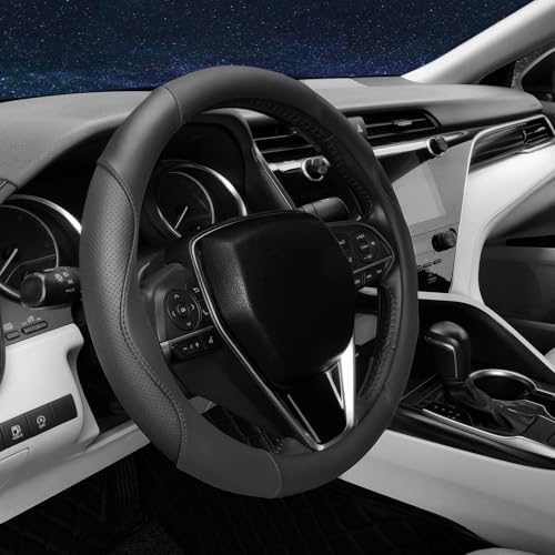 Steering Wheel Cover Universal Standard Size 14.5-15 inch, Non-Folding Packaging - Image 2