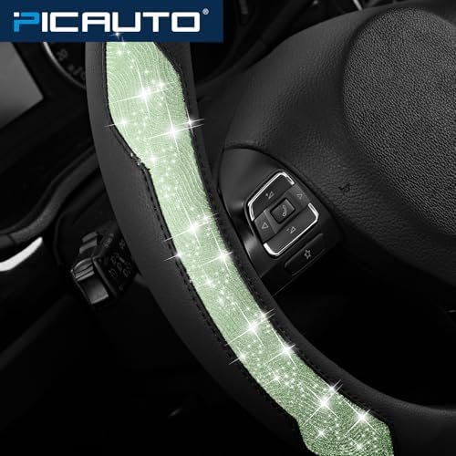 PIC AUTO Steering Wheel Cover, Universal Fit 14.5"-15.5" Car Steering Wheels - Image 5
