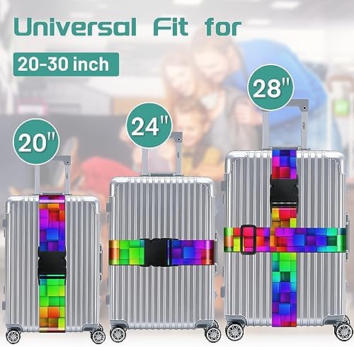 Slohif Luggage Straps for Suitcases Travel Belt Accessories Luggage Connector - Image 3