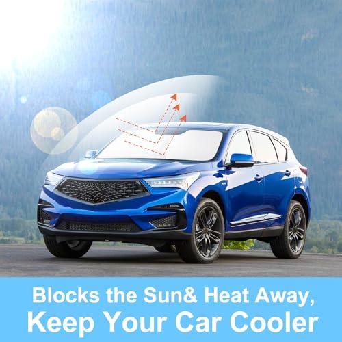 Windshield Sun Shade for 2019-2025 2026 AcuraRDX RDX Accessories - Image 6