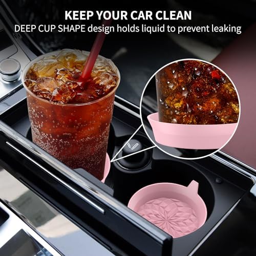 ME.FAN Car Cup Coasters Silicone Cars Coasters - Image 3