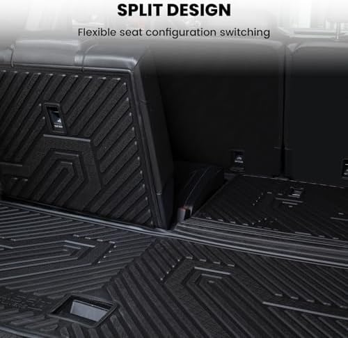 LASFIT Cargo Mat for Volkswagen VW Atlas 2018-2026, All Weather TPE Custom Fit - Image 5