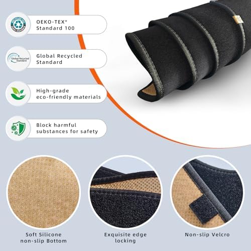 Dashboard Cover Dash Mat Fit for Ho-nda Civic 2015-2012, Car Dash Board Mat - Image 3
