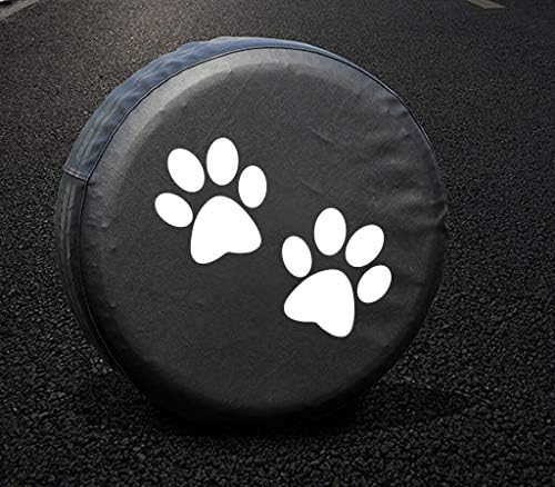 Spare Tire Cover, Weatherproof Vinyl Leather Wheel Cover - Image 3