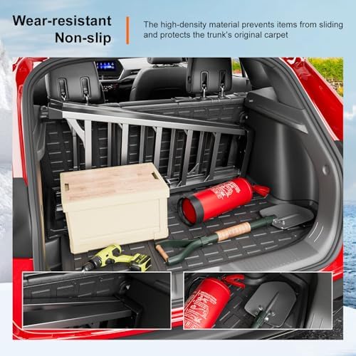 powoq Cargo Mat with Backrest Mats Compatible with 2024-2026 Chevy Trax - Image 4