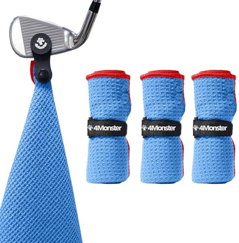 4Monster Golf Towels 3-Pack by 4Monster