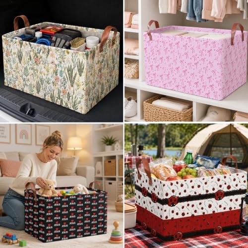 Sea Turtle Car Trunk Organizer 20L Fold Auto Storage Basket - Image 7