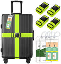 Gostwo 8 Pack Luggage Straps and Cruise Tags Set by Gostwo