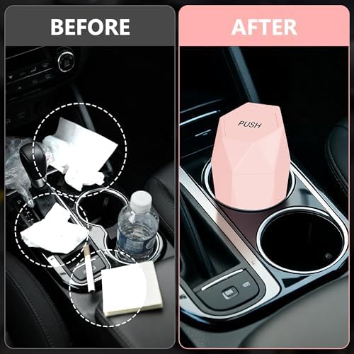 Car Trash Can with Lid, 15 Trash Bags, 1 Pack - Image 6