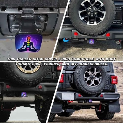 2" Trailer Hitch Cover Rubber Receiver Tube Cap Trailer Hitch Covers - Image 5