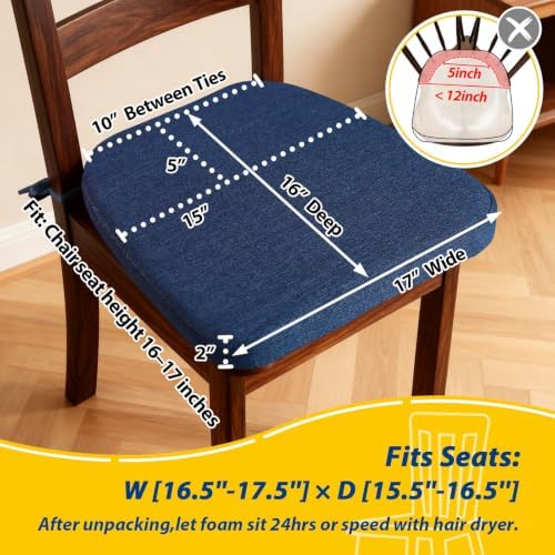 AAAAAcessories Chair Cushions for Dining Chairs - Image 2