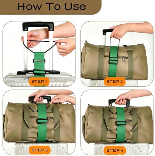 2Pack Adjustable Luggage Straps - Image 6