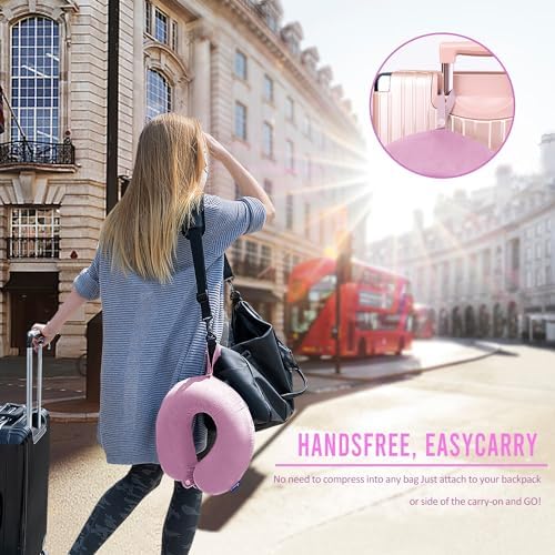 Fabuday Travel Neck Pillow Memory Foam - Image 2