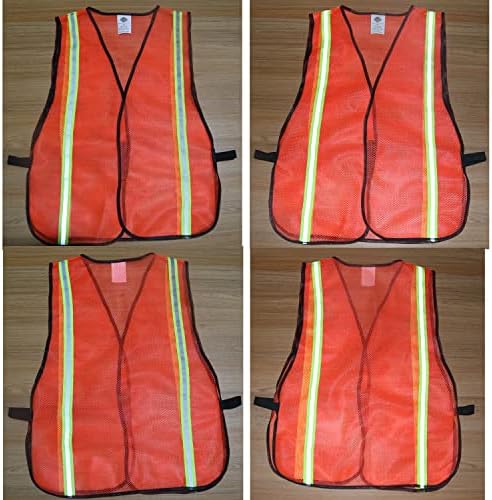 Dazonity Safety Vests, High Visibility Reflective Strips, Fit - Image 3