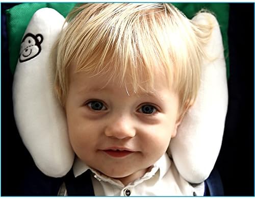 Adjustable Baby Head Support, U-Shaped Travel Pillow - Image 4