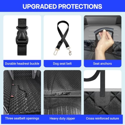 Waterproof Hammock Dog Car Seat Cover - Image 6