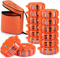 Tobfit 12 Pack LED Road Flares Emergency Lights Roadside Safety Beacon Disc by Tobfit